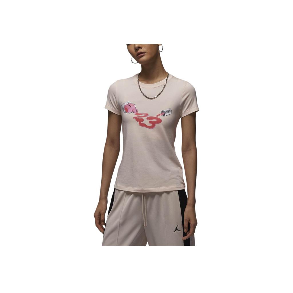 New Jordan T Shirt Women's Ice Guava HJ0143-838