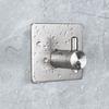 2Pcs 304 Stainless Steel Punch Free Self Adhesive Coat Clothes Towel Hooks for Kitchen Bathroom