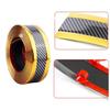 Car Styling Stickers Anti Scratch Door Sill Protector Rubber Strip Carbon Fiber Car Threshold Protection Bumper Film