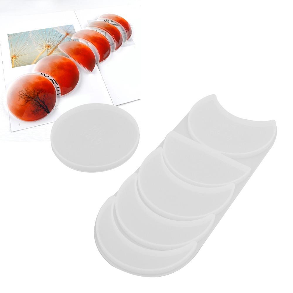 2pcs Silicone Lunar Silicone Mould Easy Demoulding Moon Phase Resin Mould Resin Jewelry Making