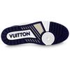 Louis Vuitton Trainer Low Top Stylish Skateboarding Shoes Unisex White Blue 1ABFA9