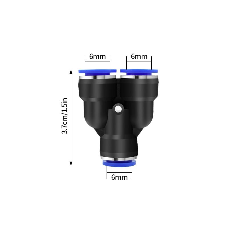 Pneumatic Fittings Plastic Quick Reducing Air Pipe Connector PG PY 4mm 6mm 8mm 10mm 12mm 14mm 16mm Straight Gas Quick Connector