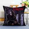 RRaven CCrow Movie Cushion Cover Washable Linen Pillowcase Soft  for Sofa Bed Cozy Home Room Decor