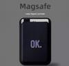 Leather MAGsafe Magnetic Card Holder for Apple Phones - Convenient Access Card Storage