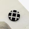6Pcs Luxurious Design Inlaid With Rhinestones Metal  Button For Clothing Coat Skirt Clothing Accessory High Qulity Glod Black
