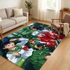 Anime I-Inuyasha Floor Mat Soft Thickened Absorbent Non-Slip Bedroom Living Room Door Mat Home Decor Flannel Rugs