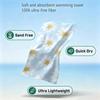 autumn leaves star Quick Drying Beach Towels Ultra Lightweight Fast-drying Super Absorbent It is a must-have item for summer