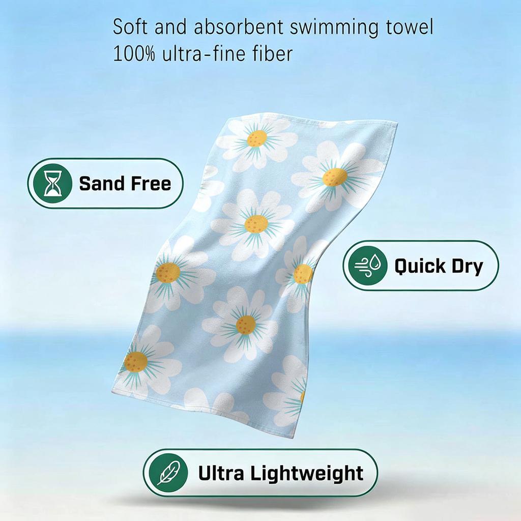 autumn leaves star Quick Drying Beach Towels Ultra Lightweight Fast-drying Super Absorbent It is a must-have item for summer