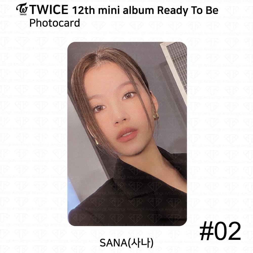 TWICE 12-й мини-альбом «Готов к работе» Фотокарточка Открытка-сообщение Плакат Открытка Сана Photocard - #02