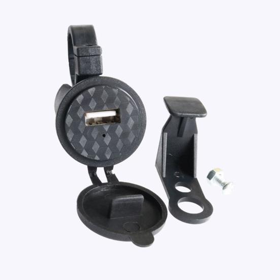 Motocyklová nabíječka s jedním USB portem Vodotěsný PC rychlonabíjecí adaptér