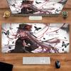 XXL Teppich Anime Hu Tao HD Druck Mauspads Gummi Gaming Genshin Impact Mauspads Tastaturmatten Computer PC Laptop Spieltischmatte