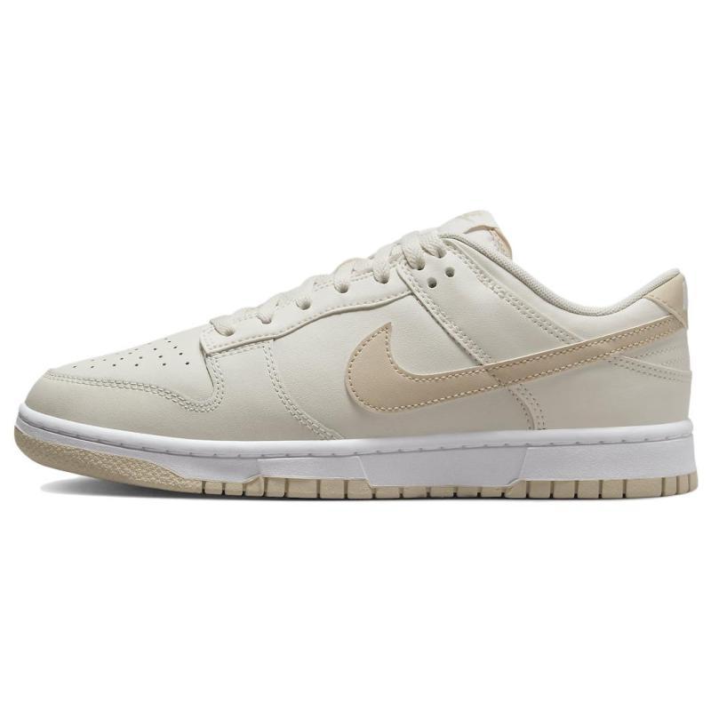 

Nike Dunk Low Top Skate Shoes Men s Brown and Gold 41