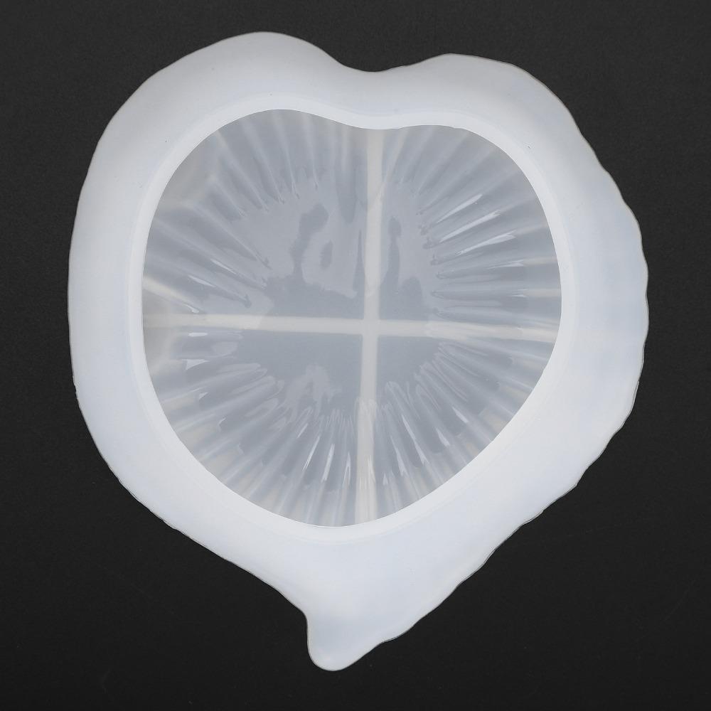 5pcs Non-Stick Resin Casting Mould Reusable Leaf Shaped Dish Mould DIY Ornaments Mould  DIY Crafting