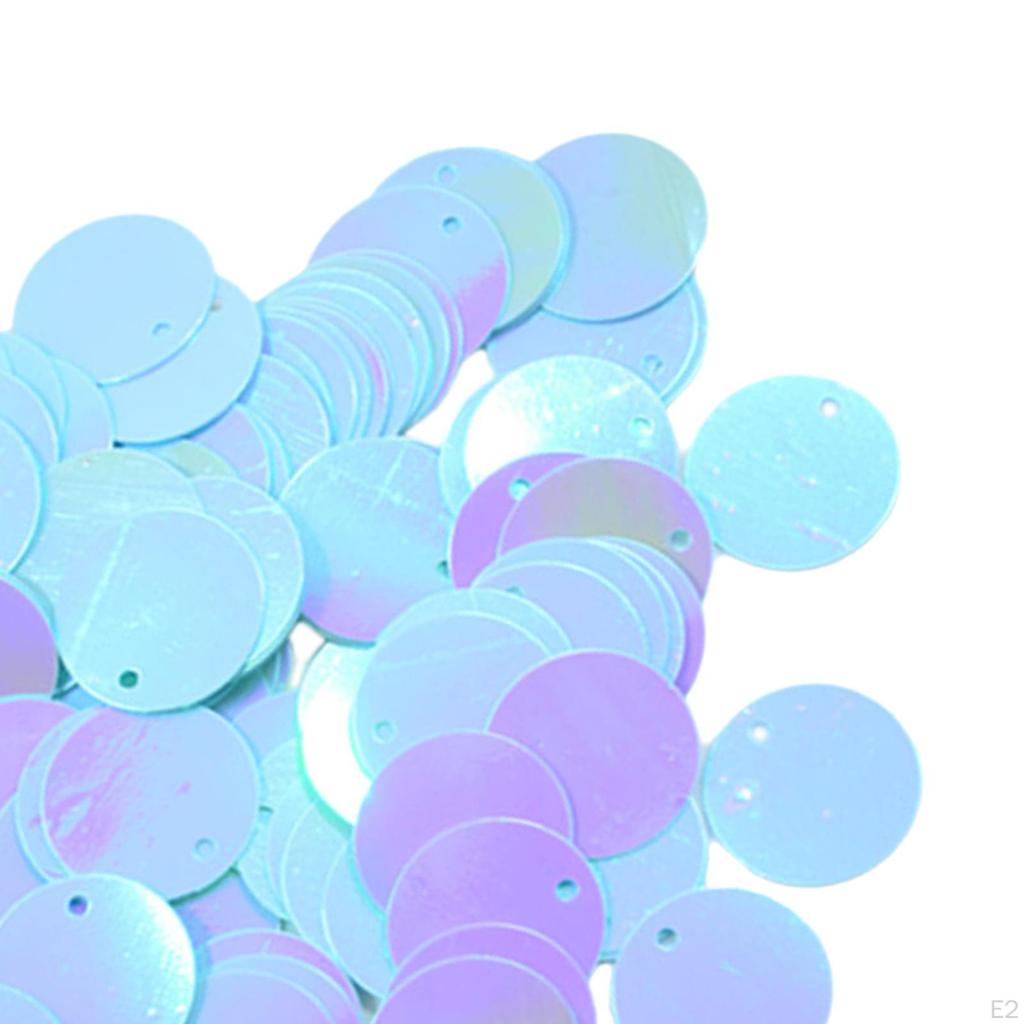 Round PVC Sew On Sequins Paillettes For Garment Dress Decor