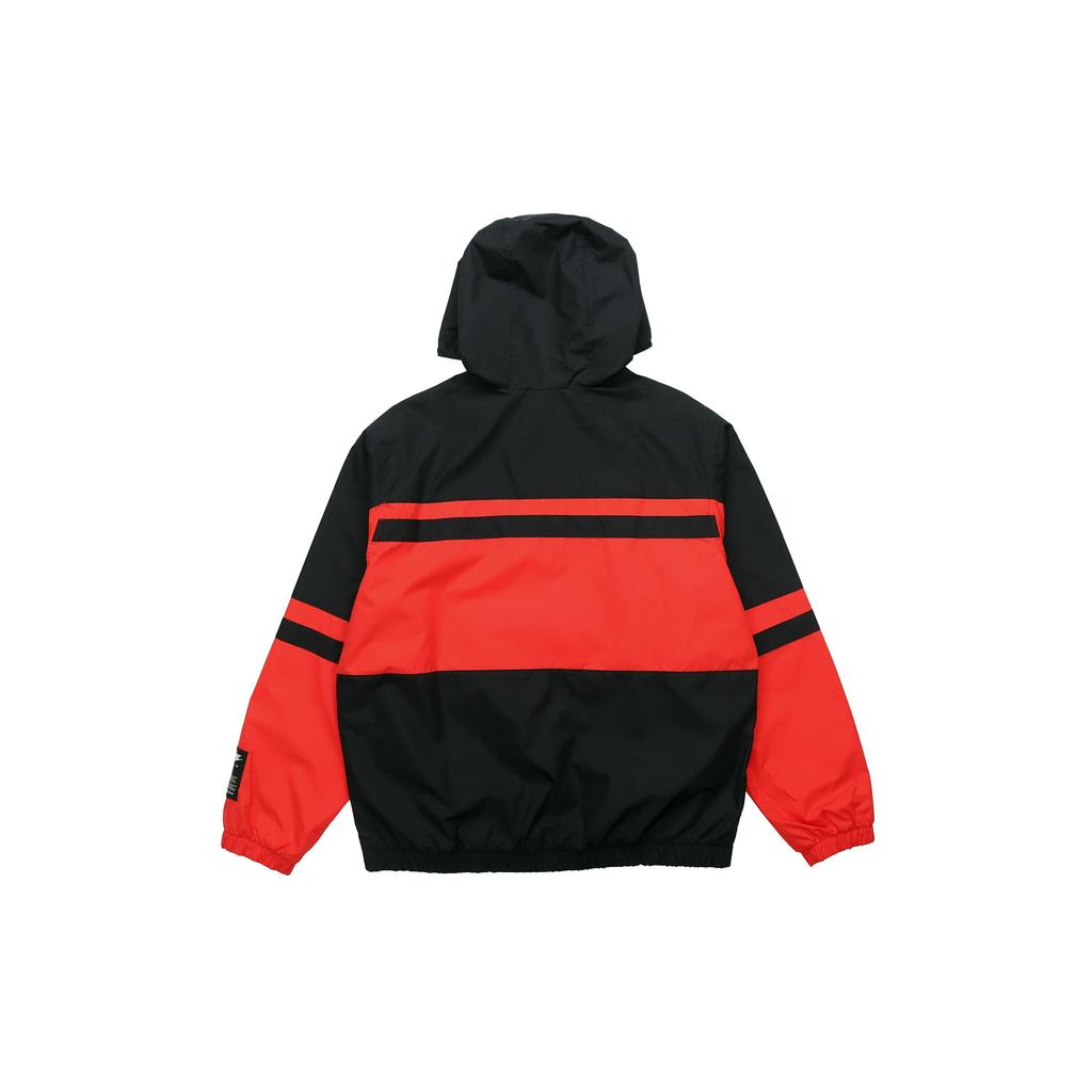 Nike Air Windproof Anti Tear Half Cardigan Jacket 'Red Black' Men's CJ4835-657