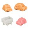 Bus Car Resin Molds for Making Candle Soap Chocolate, Muffins, Mousses, Fondant