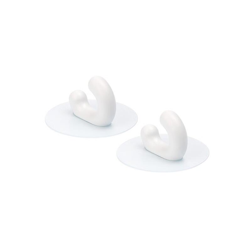 Camellia Traceless Adhesive Hooks (2-pack)