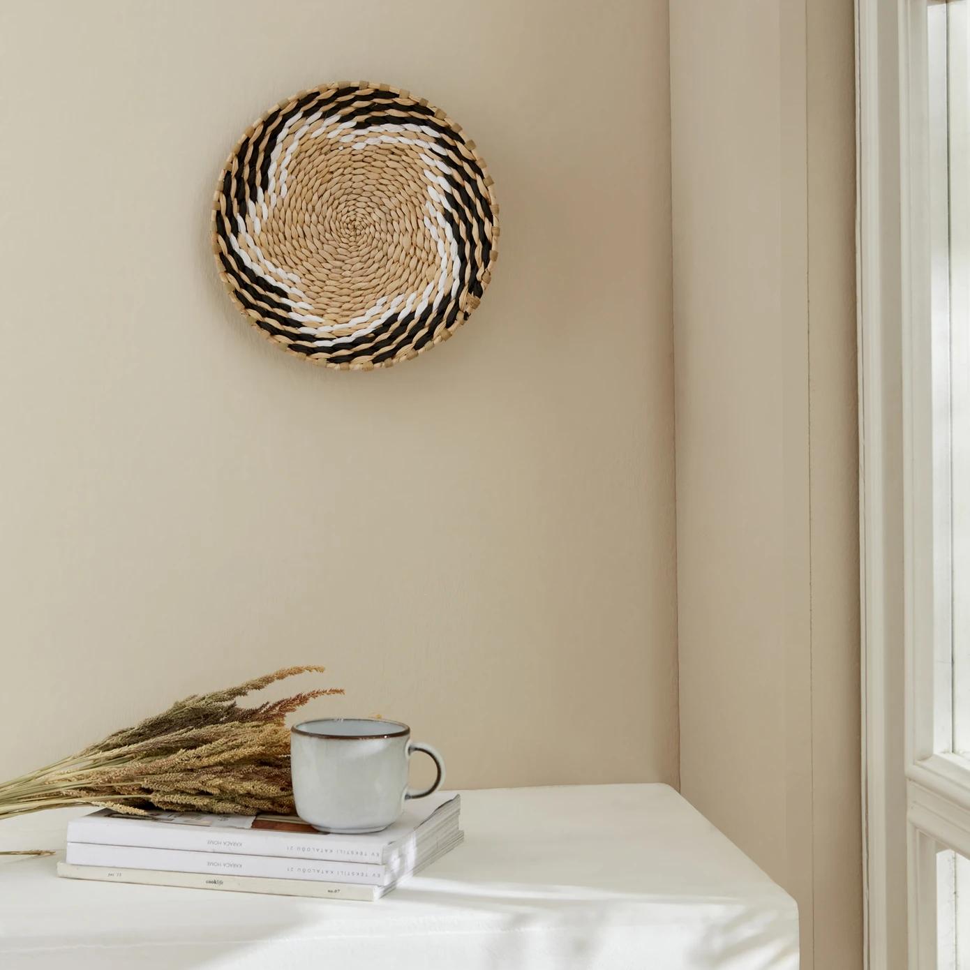 Karaca Home Natale Плетеная настенная тарелка 25 см