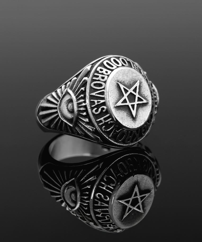 King Kroach Pentagram Officer Ring