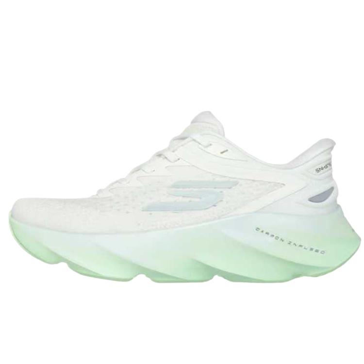 (WMNS) Skechers Slip-ins Aero Burst Off White Green Women s 172215-OWGN EU 35