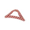 Raspberry Color Hollow Hair Clip Polka Dot Hairpin Fashion Hair Claw Clip  Headdress