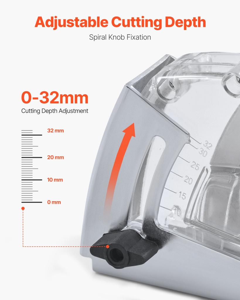 VEVOR Cutting Dust Shroud for Angle Grinders
