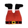 Elf Christmas Festive Leg Hat In Bright Red And Green For Merry Decorations Holiday