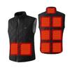 Electric Heated Vest with 9 Heat Large USB Front and Rear Temperature 3 Temperature Stylish Heat Tech Heated Winter Outerwear for Cold and