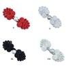 Chinese Knot Buttons Pearl Beads Cheongsam Cloaks Cardigan Fasteners for Clothing Decor Pig Nose Cheongsam Fasteners