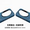 For Xiaomi 17 Ultra Case Fashion For MagSafe Magnetic Matte Relief Weaving PC Lightweight Hard Cover Metal Lens Frame Shell