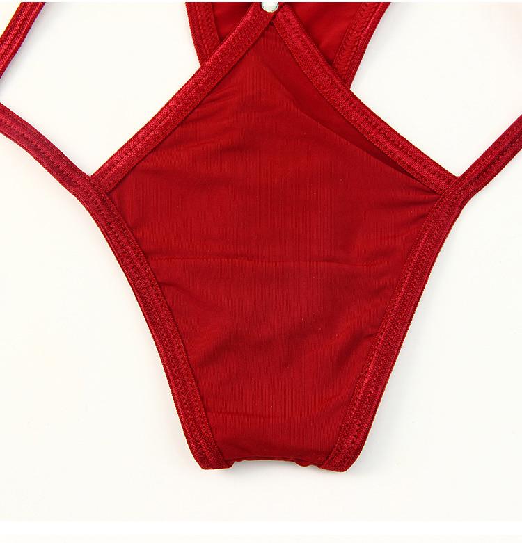 Women's sexy lace thong, low-rise panties, transparent panties, women's panties, underwear, underwear