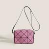 Geometric Fashionable Women's Crossbody Bag Street Style Square Handbag Trendy Patchwork Shoulder Bag