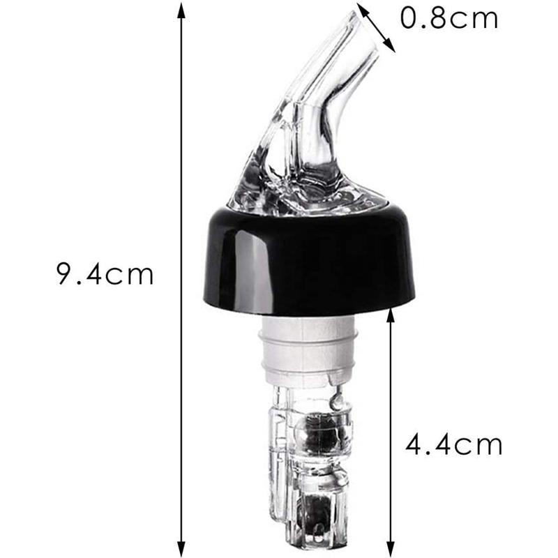 30ml Plastic Liquor Pourer Olive Oil Wine Bottle Pour Spout Plug Stopper Cork Wine Dispenser Leakproof Bar Supplies