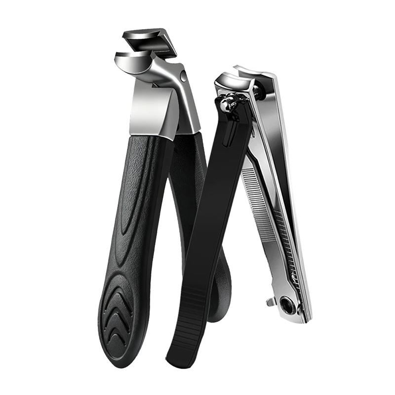 2/4Pcs Nail Clippers Set Ingrown Toenail Thick Nail Clippers Set for Professional Pedicure Manicure Fingernail Tools