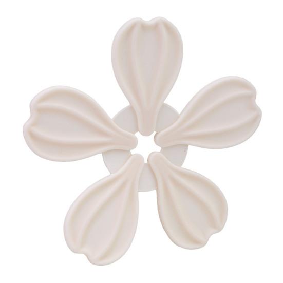 DYS Petal Shaped Coaster, Heat Resistant Silicone Mat, Non-Slip Dishwasher Safe Pot for Kitchen Dining Room