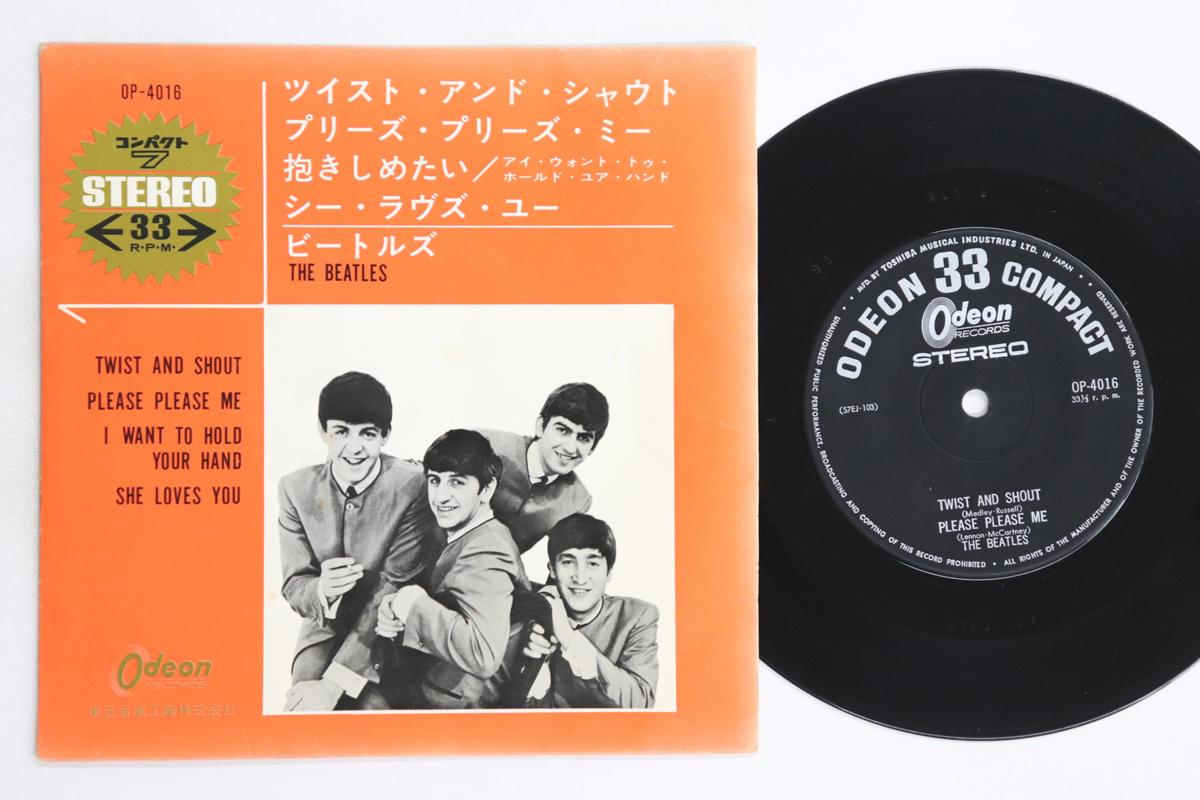 

7inch Record BEATLES - Twist And Shout / Please Please Me OP4016 ODEON 1964 Japan Rock Used