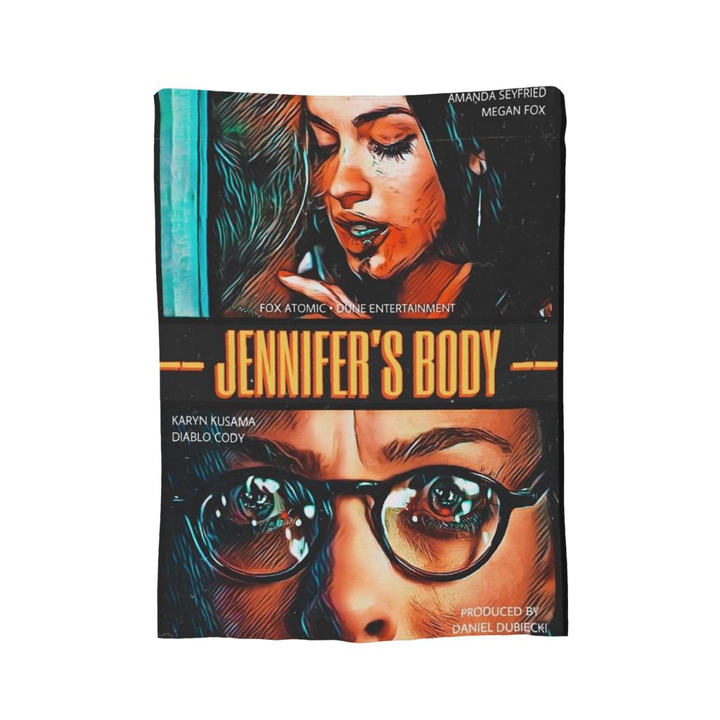 Jennifer's Body Horror Movie Poster Art Blankets  Flannel Awesome Soft Throw Blanket for Home Decoration