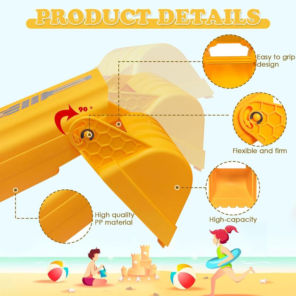 1/2 SZT Koparka Ręka Ramię Kopanie Piasek Śnieg Dziecko Zabawka Plażowa Łopata Narzędzie Zabawa w Wodzie Chłopiec Dziewczynka Gra na Zewnątrz Dla Dzieci Lato