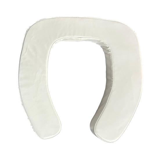 

Чехол на унитаз Водонепроницаемая застежка-липучка Мягкий Толстый Дизайн Эргономичный Дизайн Подушка на сиденье унитаза Аксессуары для ванной комнаты Путешествий Общежития белый