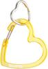 Neo Neon Heart Carabiner