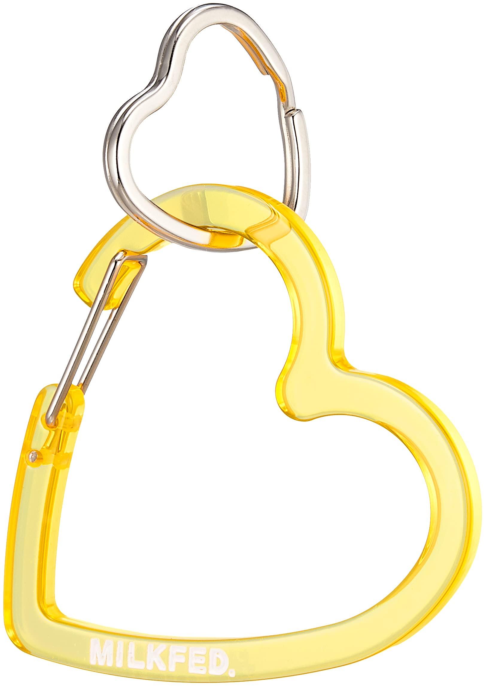 Neo Neon Heart Carabiner оранжевый