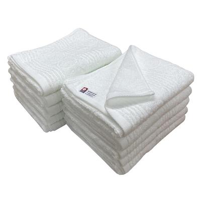 Imabari Face Hotel Made In Japan Towels, 10-Piece Set, White, Style, 34x85cm, Absorbent,