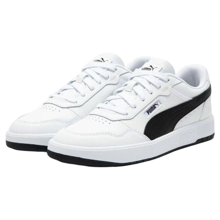 Puma Court Ultra White Black Unisex Sneakers 389368-07