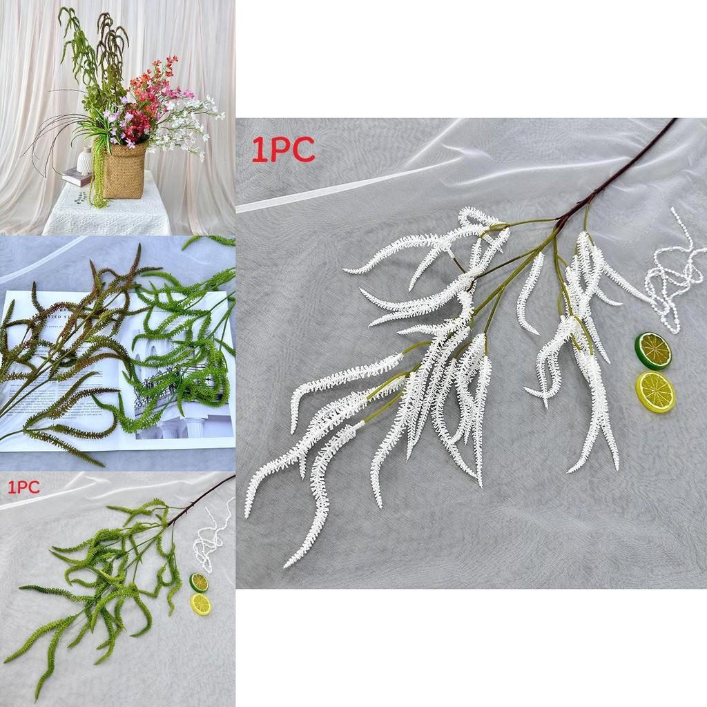 Faux Salicaceae With Soft Plastic Leaves For Indoor Decoration And Event Styling