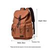 Huanaheim Men's Premium Canvas Laptop Backpack