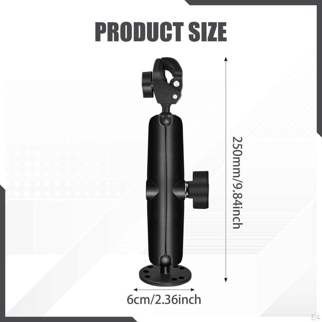 360° Adjustable Trolling Motor Stabilizer with Aluminum Alloy And PP Base for Freshwater