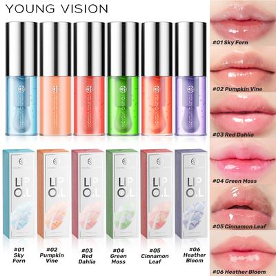 Candy Color Sexy Peppermint Lip Oil Plump Lip Moisturizing and Hydrating Lighten Lip Lines and Prevent Dry and Crack Lip Oil Lip Makeup
