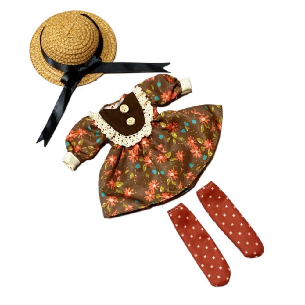 DIY BJD Doll Clothes Handmade Doll Princess Dress Fashion Doll Dress Up  Cotton Doll