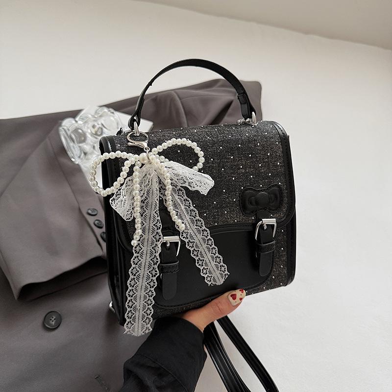 

Korean version of sweet college style simple backpack 2025 summer new fashion casual high value backpack women