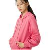 Li Ning Sports Fashion Series Loose Pullover Hoodie Women hoodies Tea-Rose-Red AWDR320-5